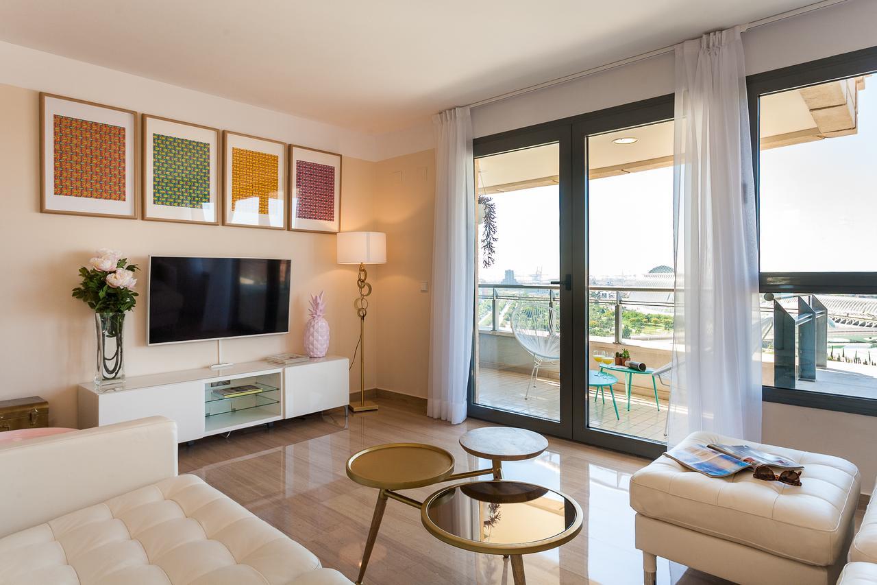 Apartup Green Opera Views Valencie Exteriér fotografie