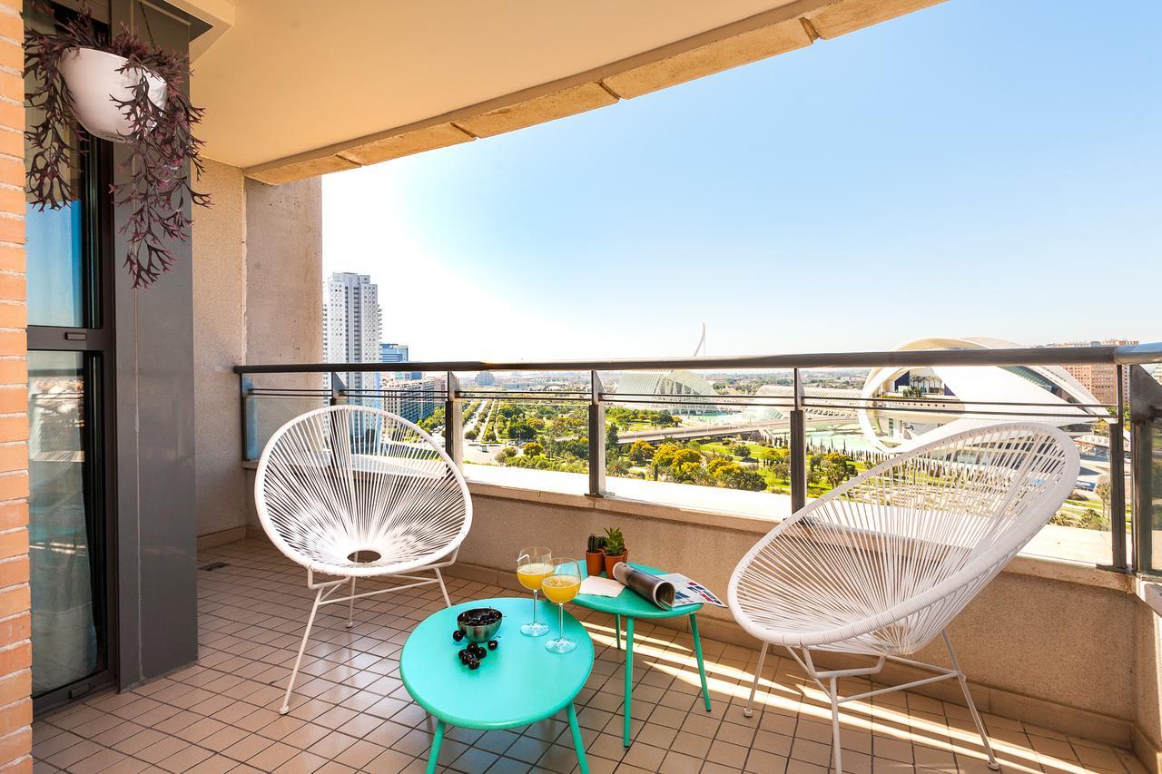 Apartup Green Opera Views Valencie Exteriér fotografie